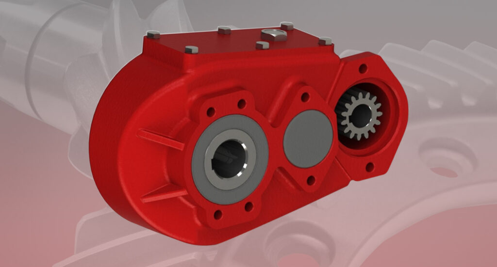 Gearboxes for hydraulic motors H150B