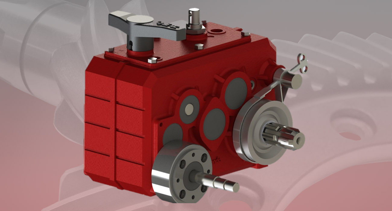 Reducers for irrigators - Series I (PARALLEL SHAFTS)