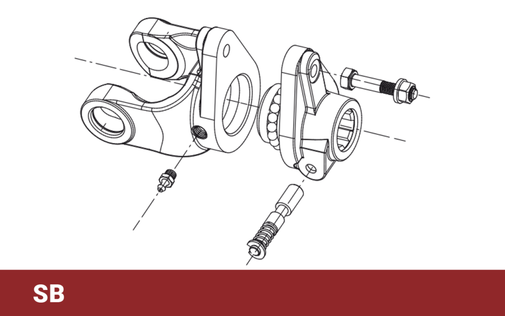 Shear bolt torque limiters