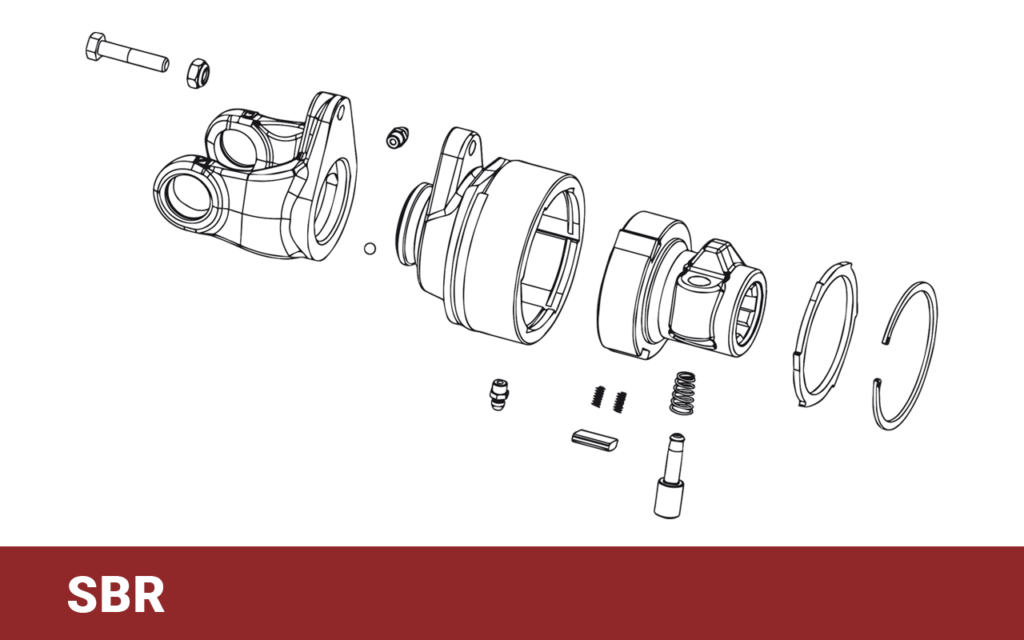 Shear bolt limiters and overrunning clutch