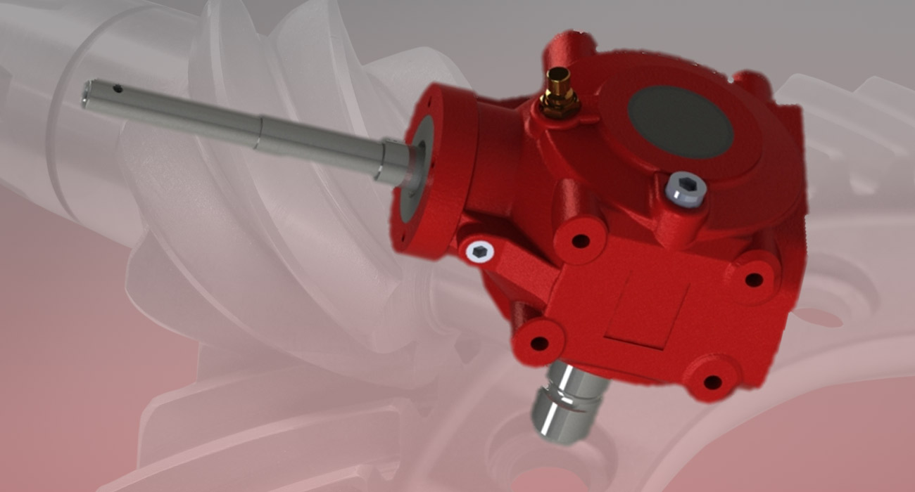 Reducers for dusters - Series T29 (ORTHOGONAL SHAFTS)